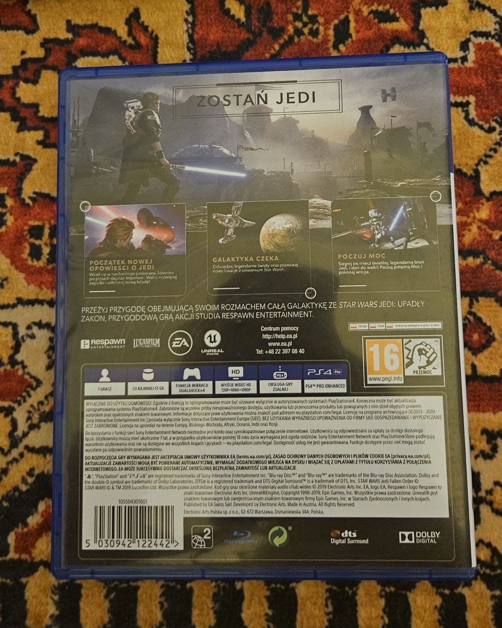 Gra Jedi Upadły Zakon PS4