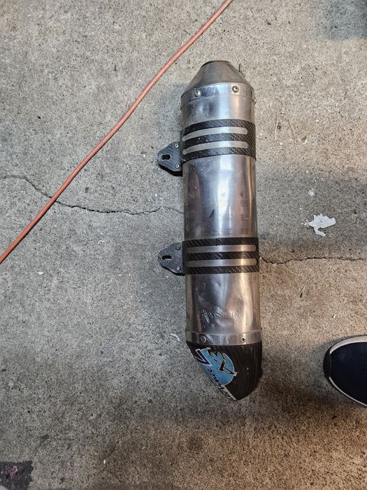 Wydech tłumik KTM 450 Leo Vince x3 titanium akrapovic fmf Leovince