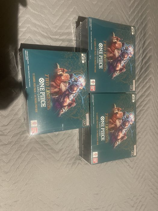 3x Booster Box One Piece OP-08