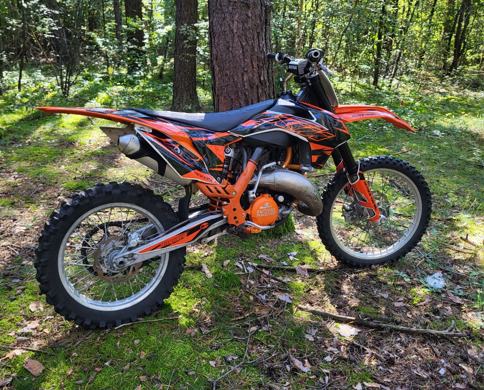 KTM SX 125 2t 2013 cross yz itp