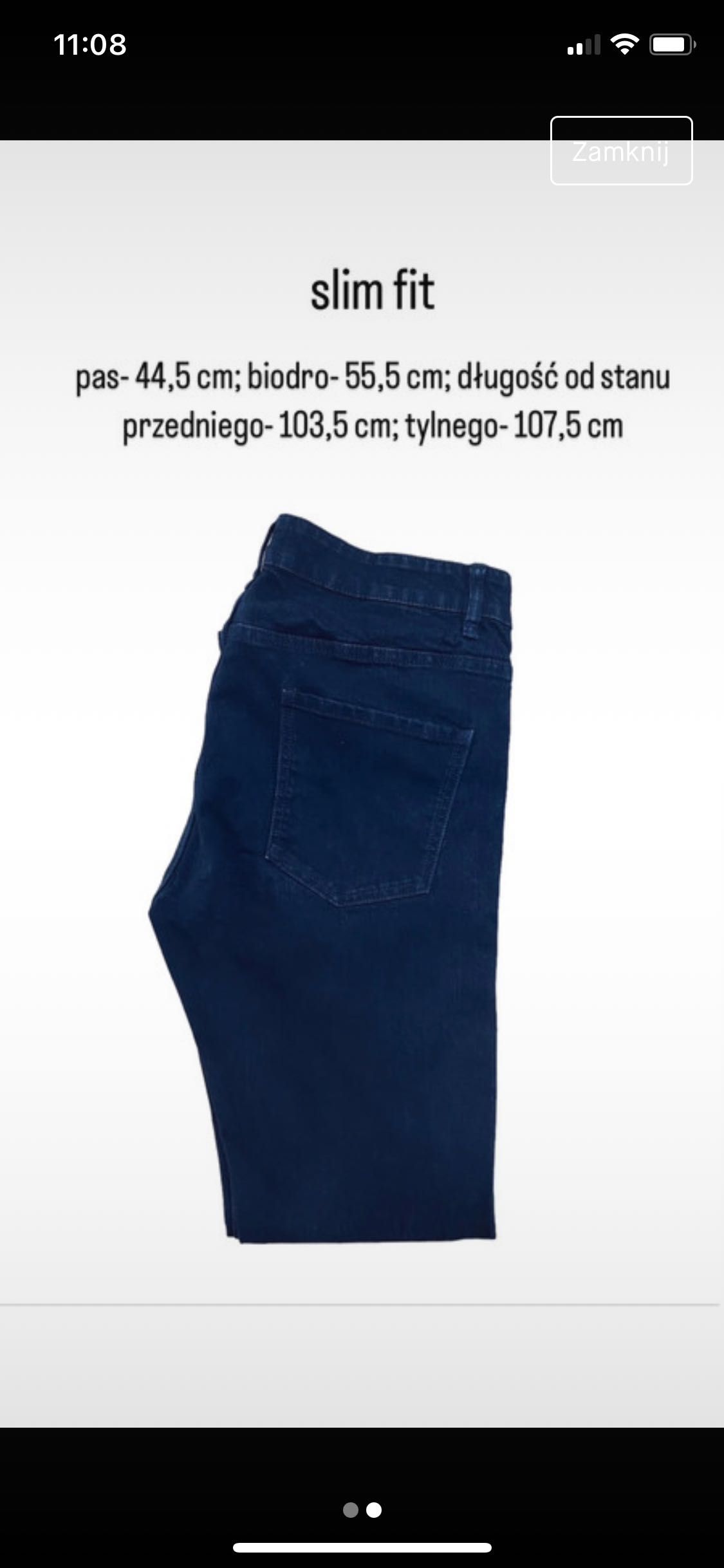 Czarne jeansy slim fit Zalando Essentials W34 L34 skinny