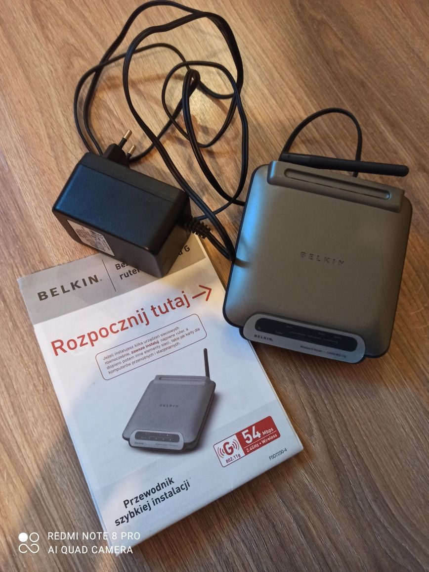 Router belkin szary