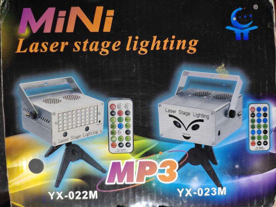 Mini laser staje lighting