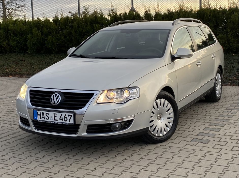 VW Passat B6 2010r. 2.0TDI Common rail 140KM, Zadbany, 1WŁ. Navi Xenon