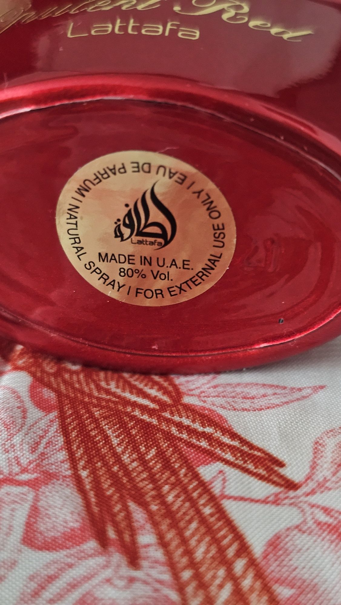 Lattafa Opulent red 100 ml