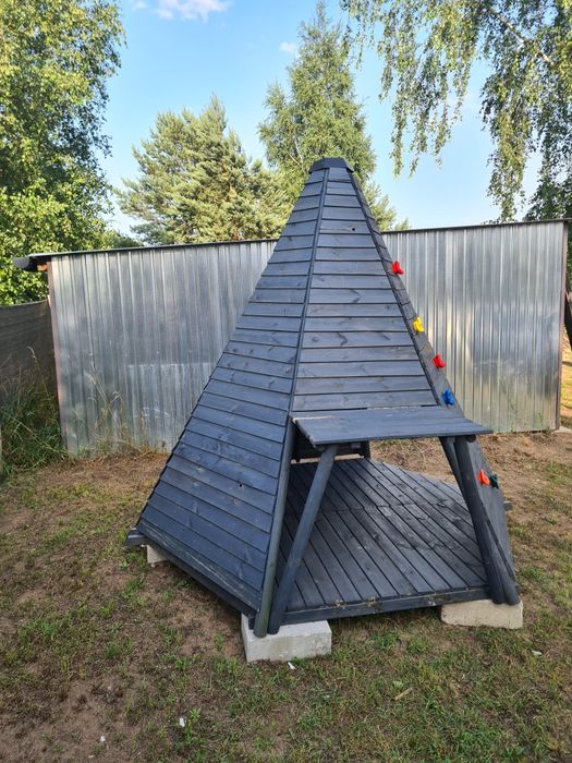 Sprzedam domek dla dzieci Tipi, zjeżdzalnia, wspinaczka