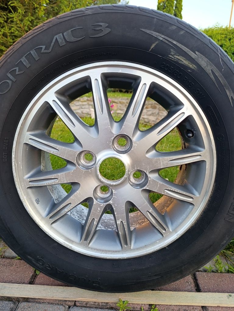 Диски з шинами r15 4*114.3