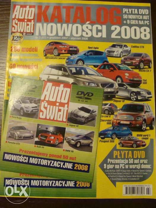 Katalog samochodów 2008 rok