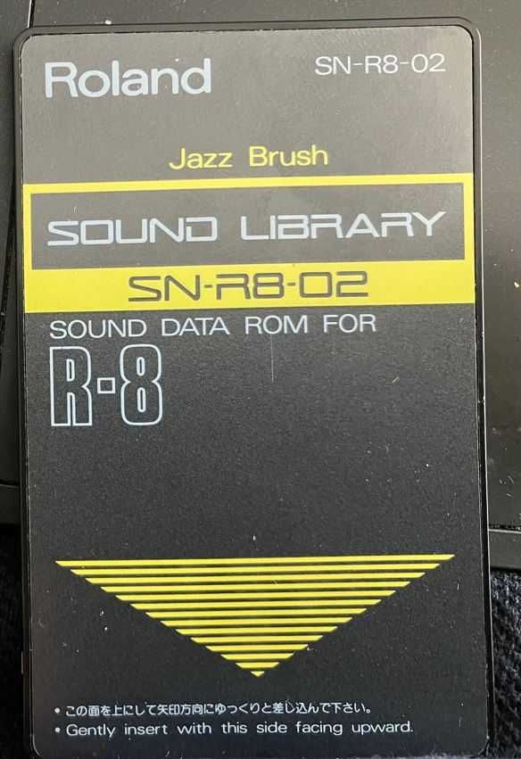 Roland SN-R8-02 Jazz Brush ROM Card