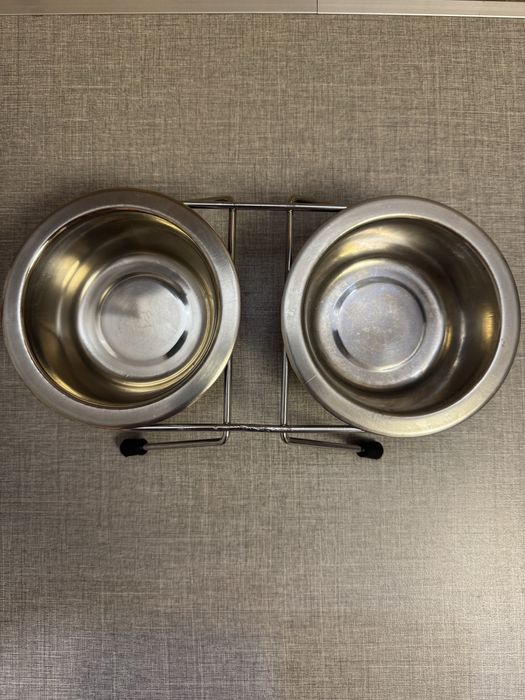 Trixie-миска на подставке Трикси двойная для животных.