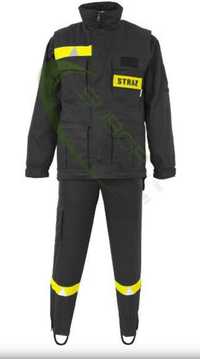 Ubranie koszarowe A2(bluza,spodnie,kamizelka)Straż OSP PSP strażackie
