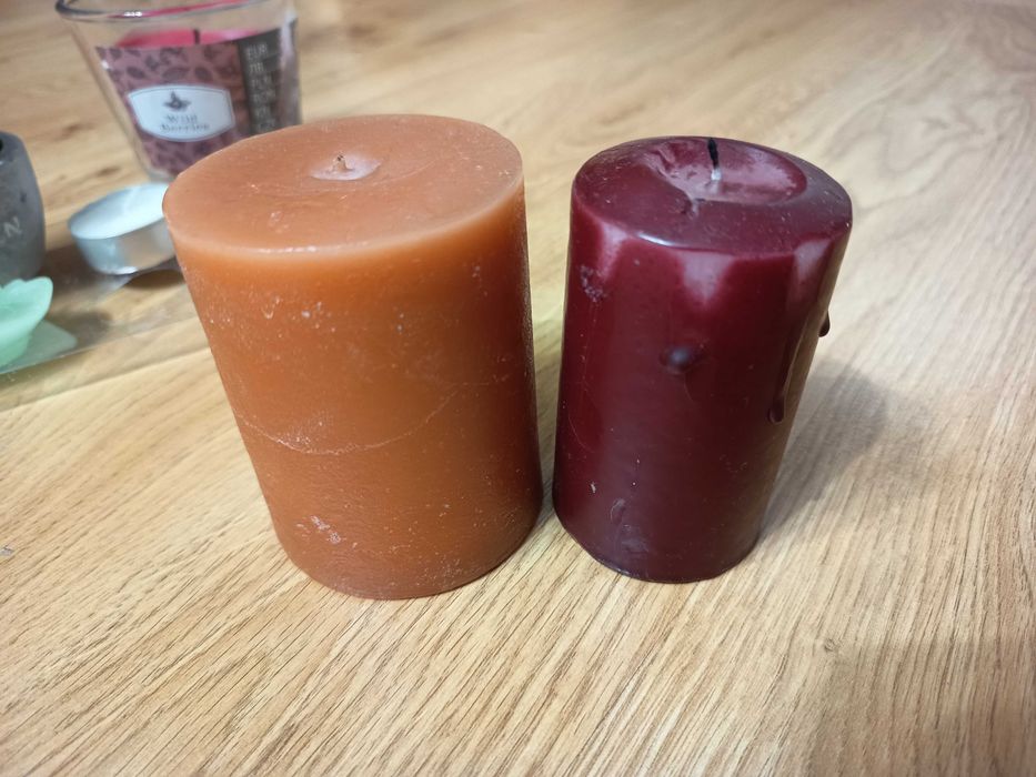 Świece dekoracyjne mix / zestaw 9 szt.