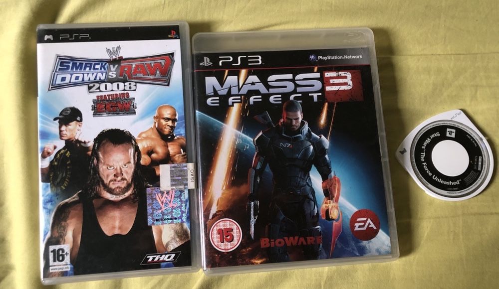 Jogos, PS3 e PSP