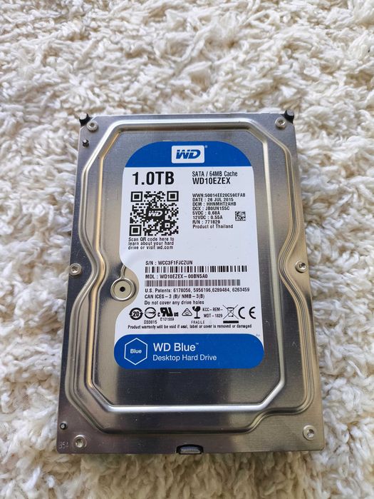 Жесткий диск Western Digital WD Blue 1TB 7200rpm 64MB WD10EZEX 3.5
