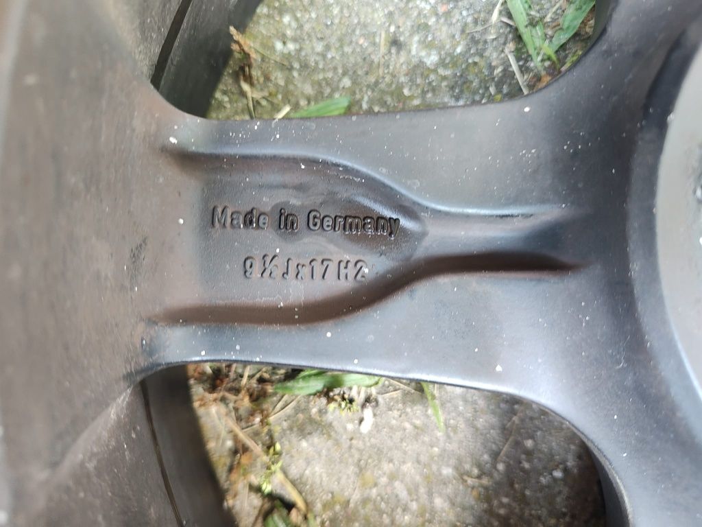 Felgi 17 Borbet zdjęte z golfa 5 vw/audi/skoda 5x112 dwa rozmiary