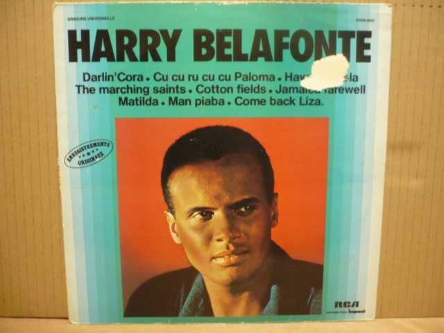 Wyprzedaż winyli Harry Belafonte. 5 LP plus gratis.