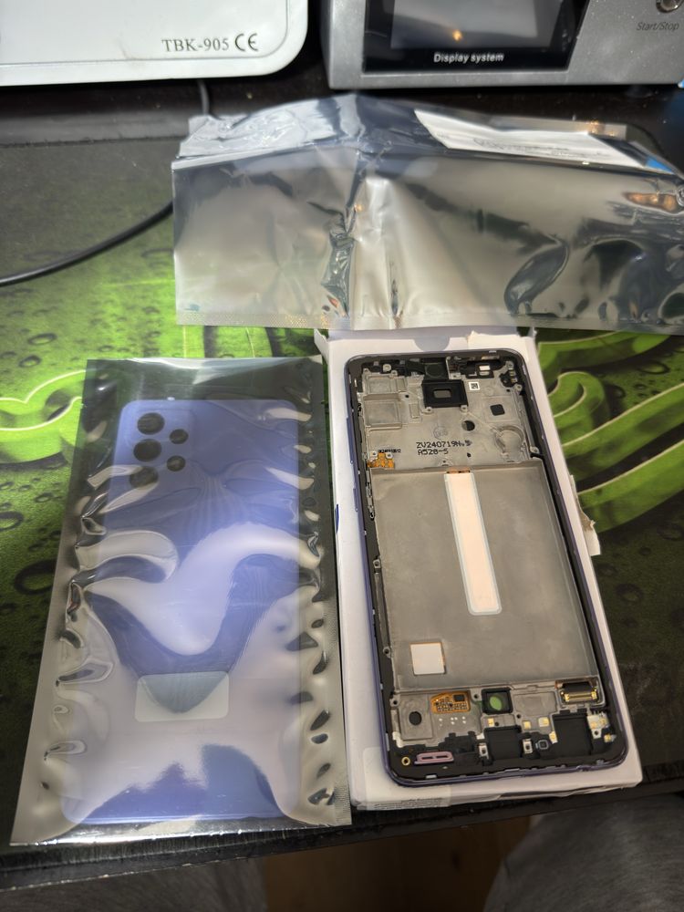 Ecra original e tampa samsung A52s