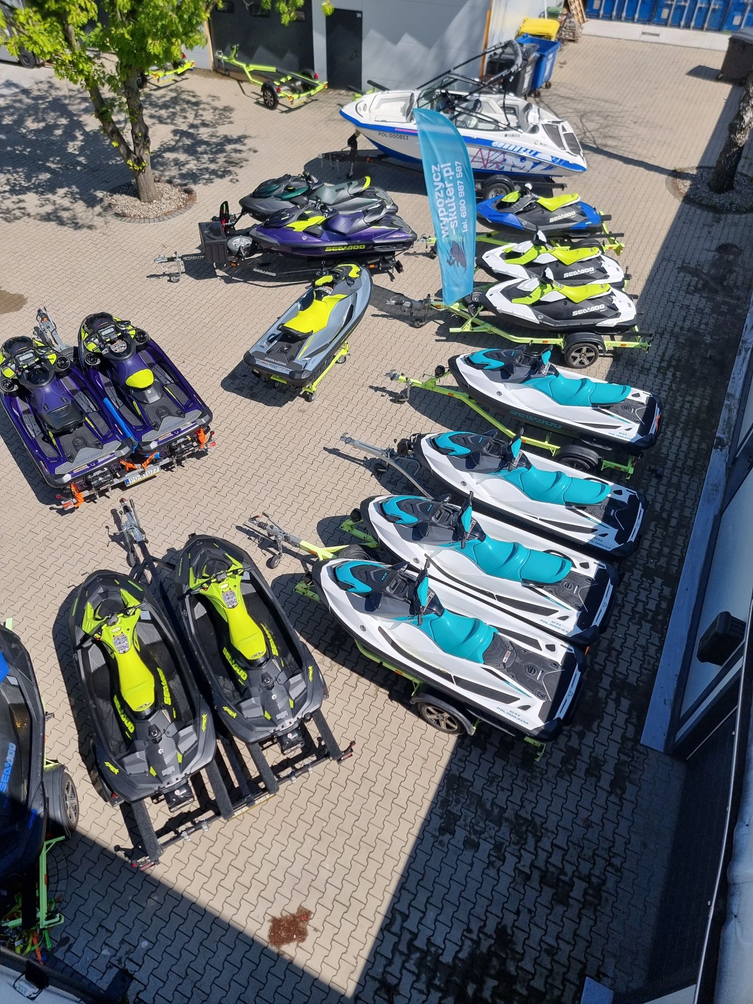 Wynajem Seadoo GTI 170hp wypożycz skuter Poznań