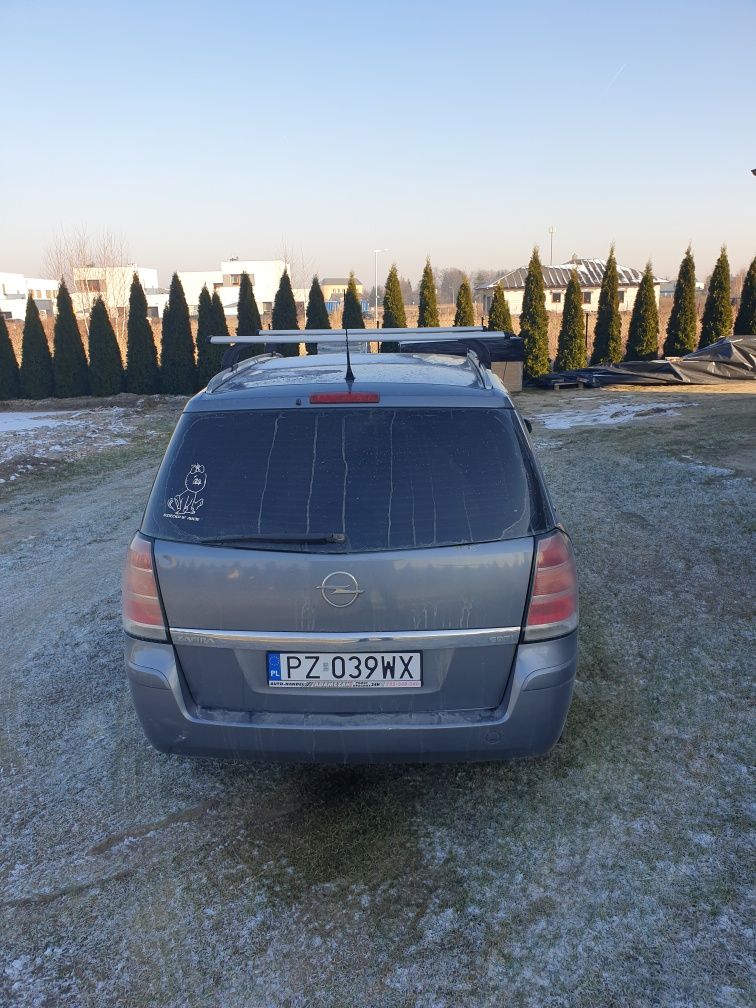 Opel Zafira B 2005 1.9cdti bez dpf sprawny, koła zima, bagaznik dachow