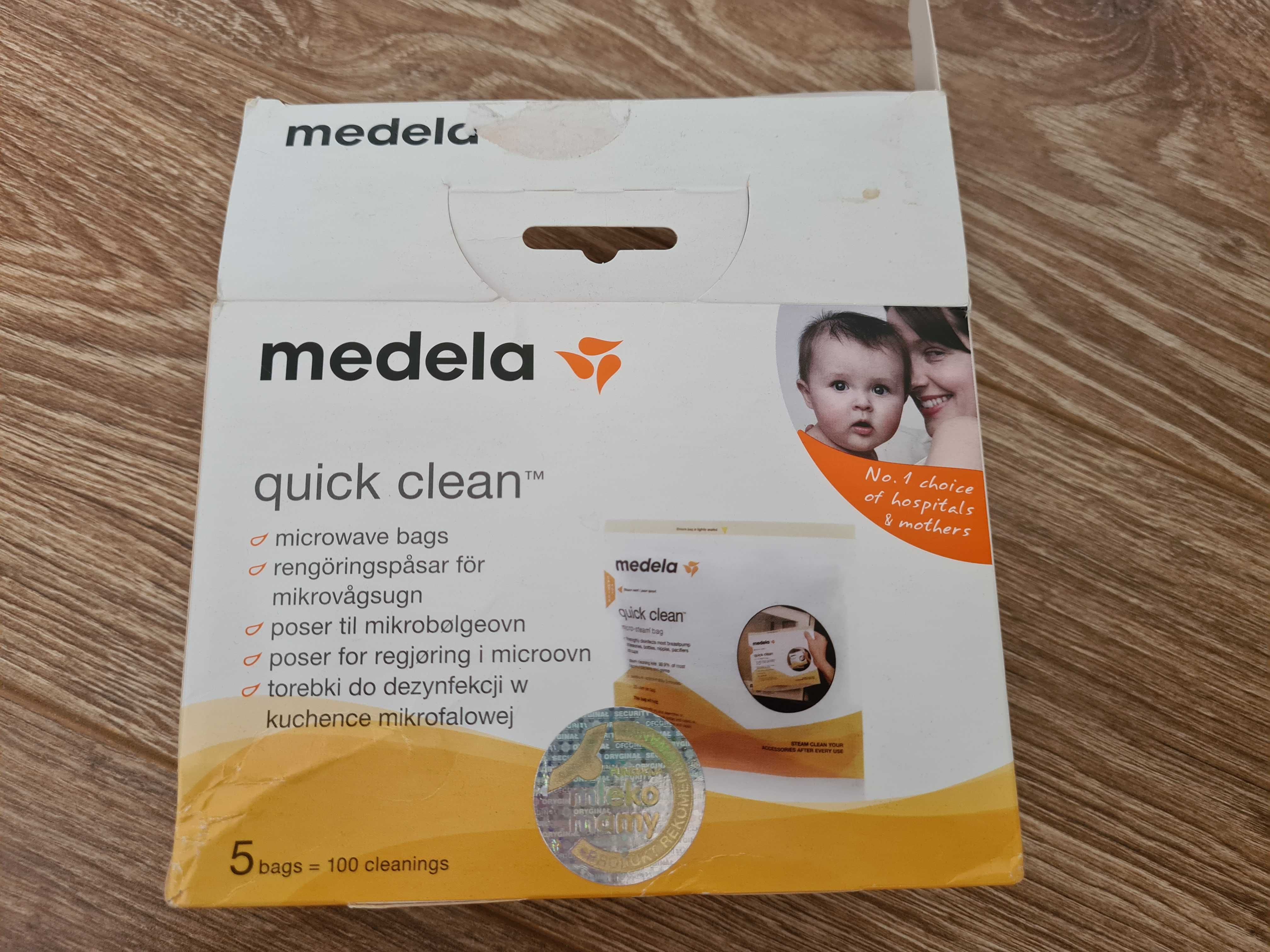 Laktator elektryczny Medela Swing + butelki + akcesoria