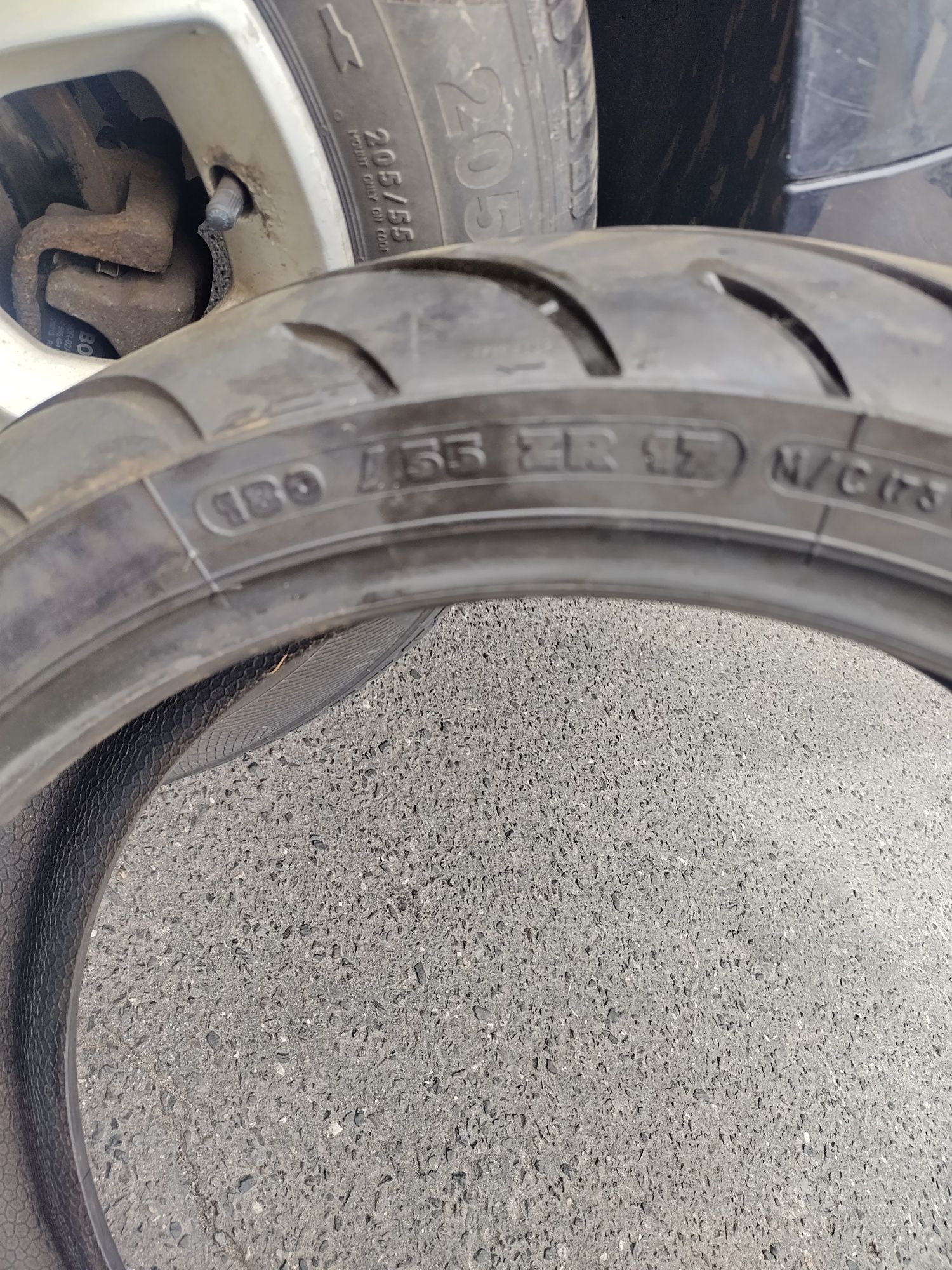 MICHELIN 180/55 R17