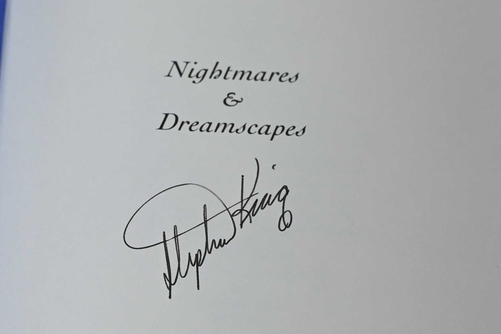 "Nightmares & Dreamscapes" Stephen King z podpisem, 1993