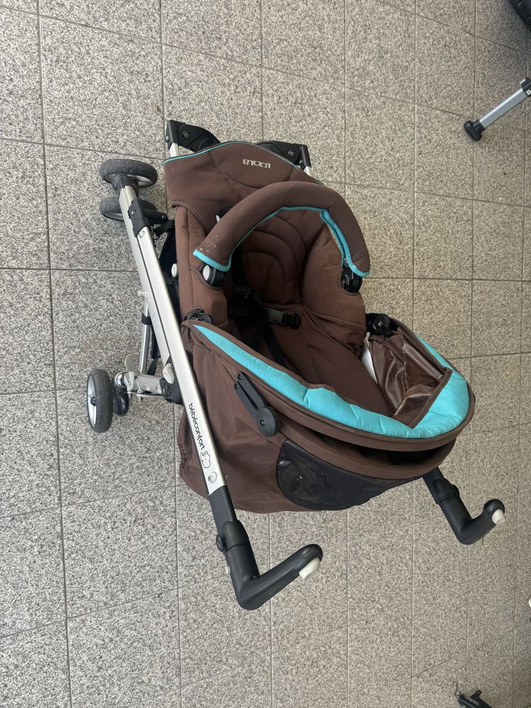 Conjunto duo (carrinho, babycook) + isofix