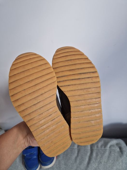 Adidasy chłopięce roz. 26 17cm Adidas Reebok niebieskie brązowe