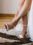 Buty ślubne MyWish Sandałki Felicia na słupku rozmiar. 38