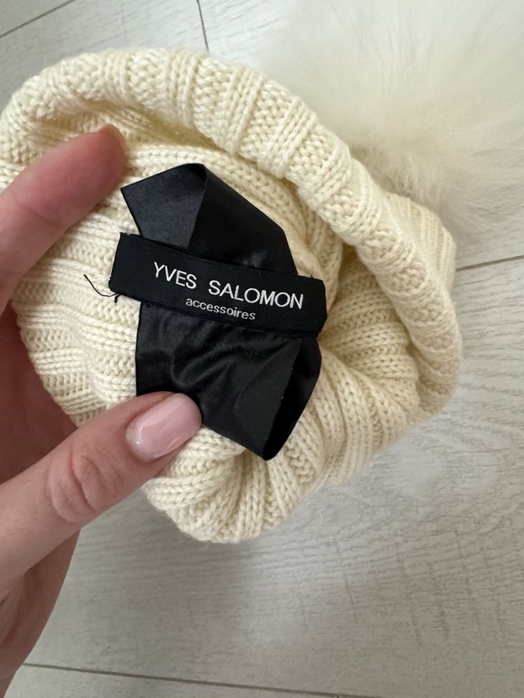 Шапка Yves Salomon оригінал