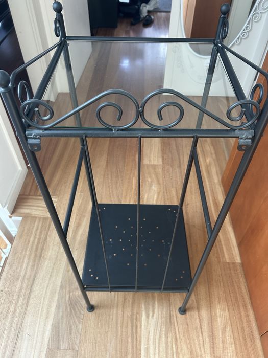 estante para casa preta