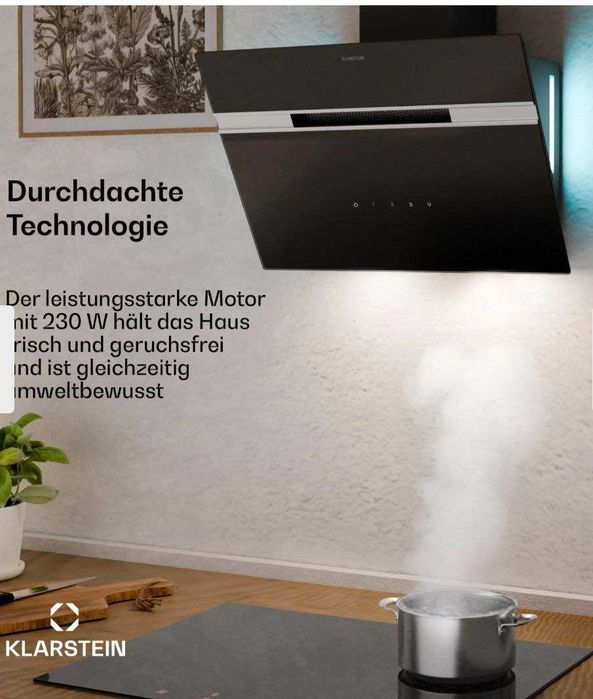Кухонная вытяжка KLARSTEIN Alina!