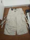 NWT Y2K Multipocket Parachute Bondage 3/4 Pants Jorts Spodenki Szorty