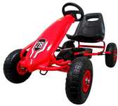 Gokart G4 Czerwony, Pompowane Koła, Hamulec Ręczny