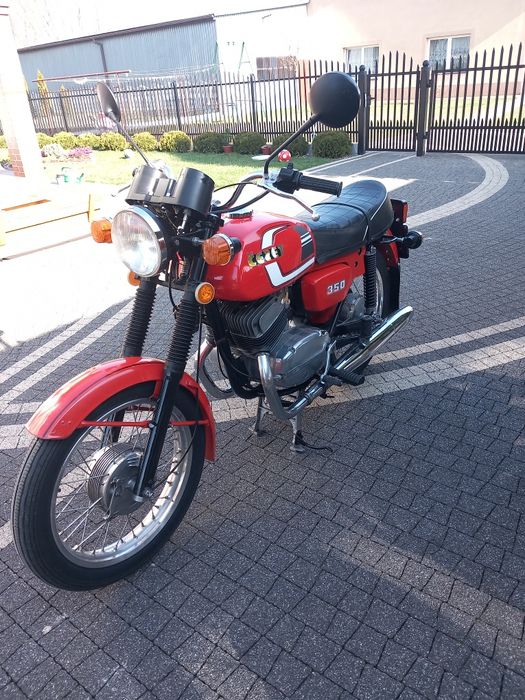 Motocykl CZ 350 w oryginale jawa