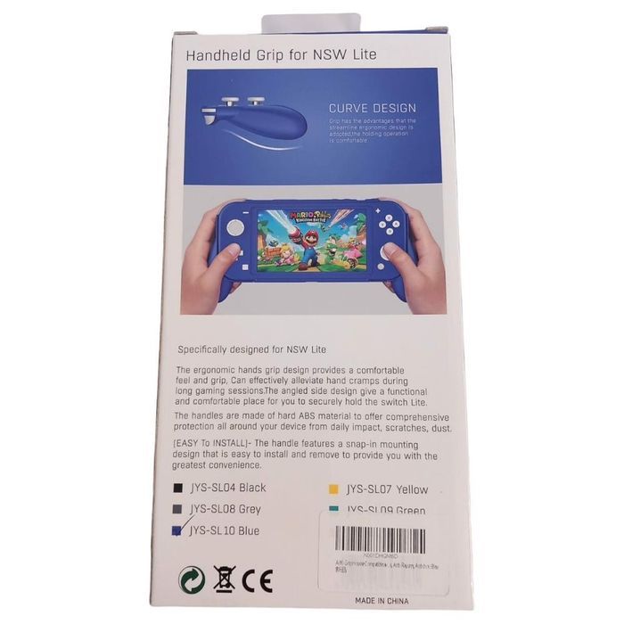 osłona do nintendo switch lite 2021 niebieska