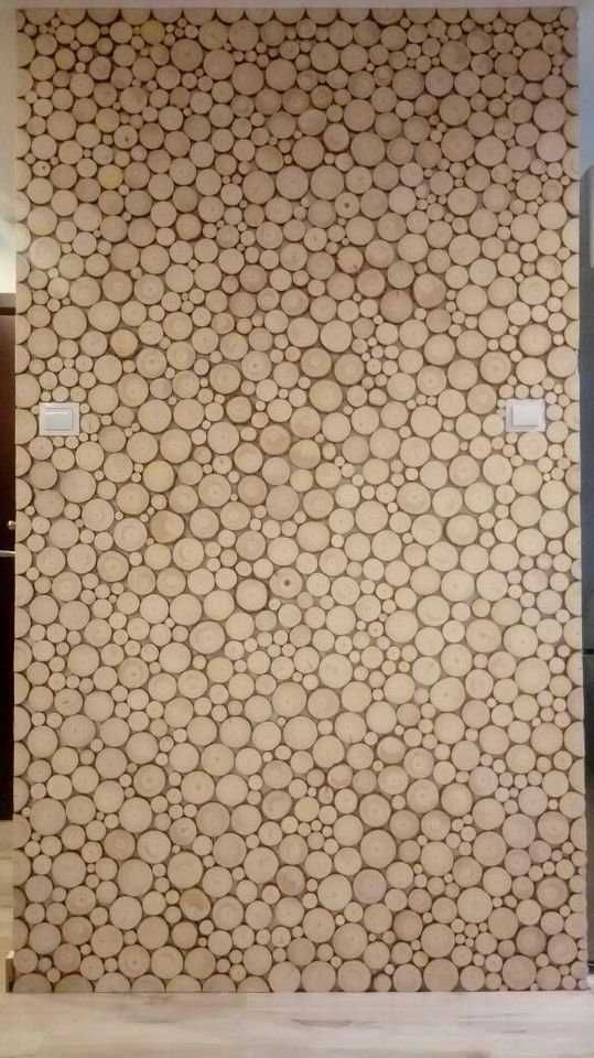 Plastry drewna, 300 sztuk, 2-10 cm, jeden metr kwadratowy , na ścianę