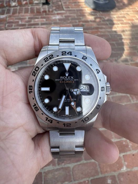 Rolex Explorer II Preto 42mm 2017