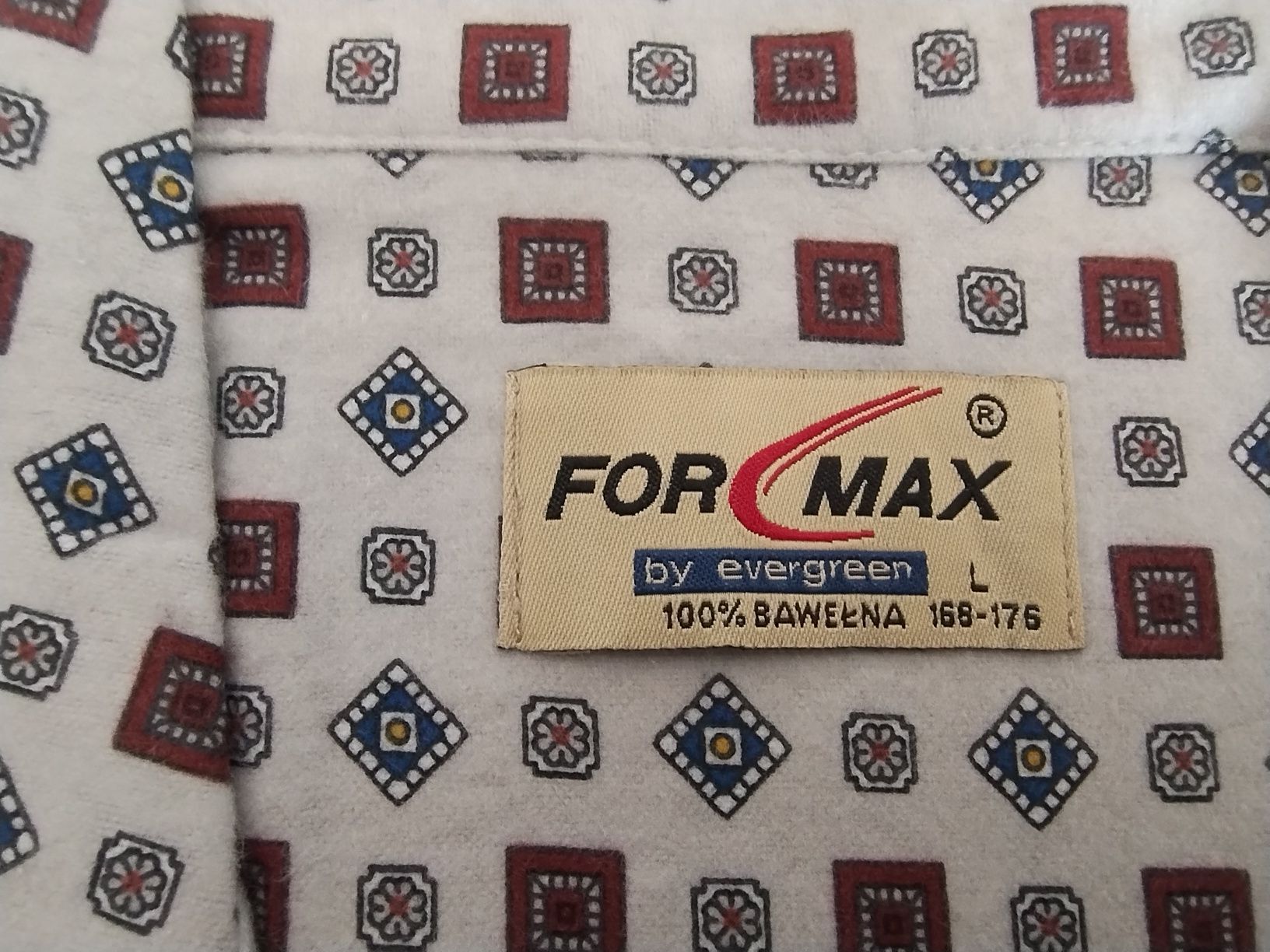Formax. Piżama flanelowa męska rozm. L, góra, marynarka