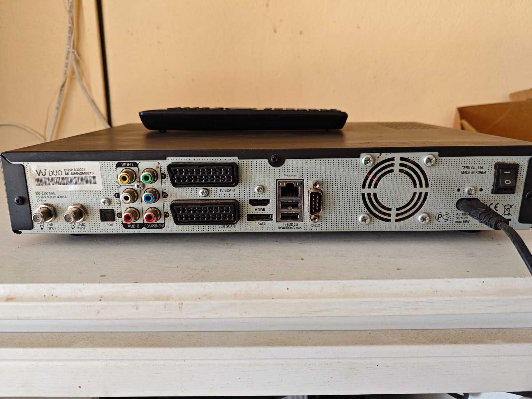 VU+ DUO Twin Tuner PVR