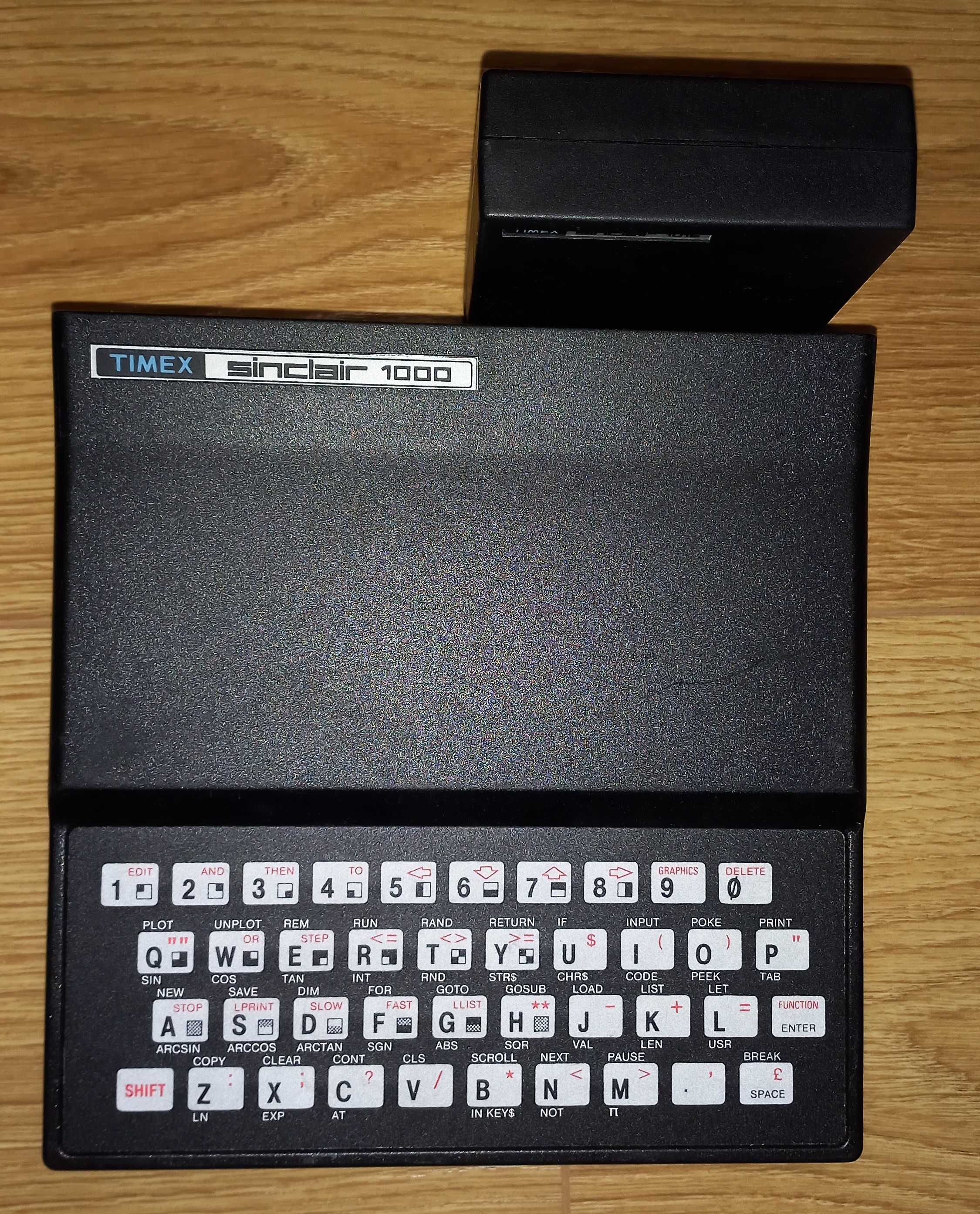 Komputer TIMEX Sinclair 1000 + TIMEX 1016 RAM PACK