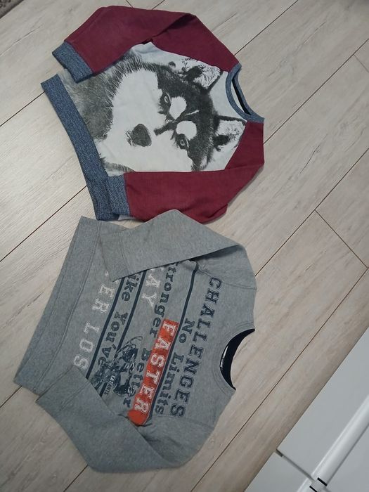 Bluzy chłopięce 110/116