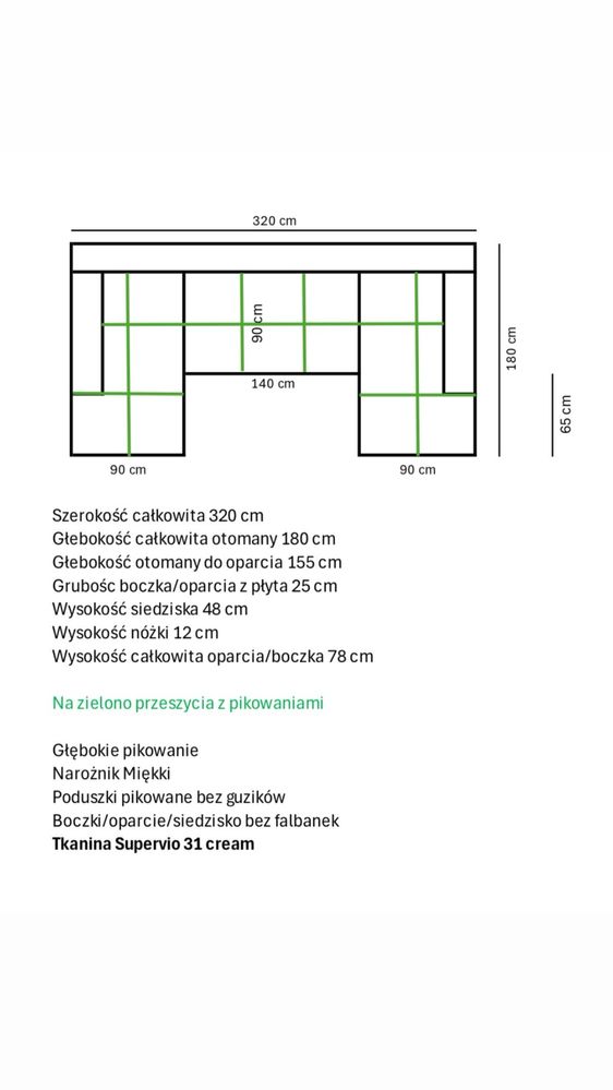 Nowy narożnik od producenta mebli tapocerowanych