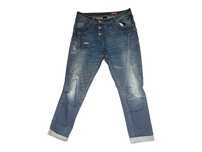Jeansy Denim rozmiar L wyprodukowane we Włoszech
