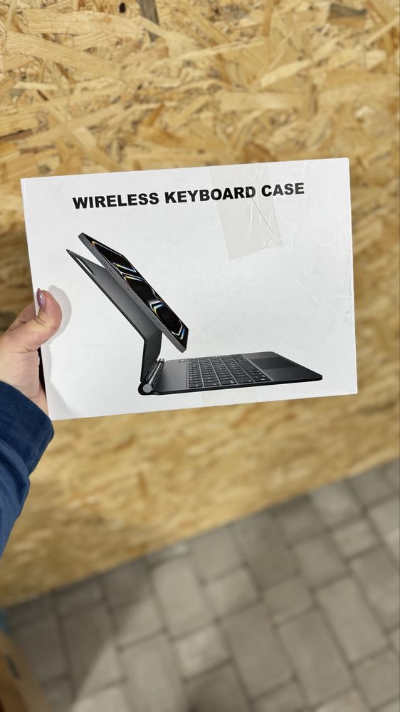 HOUCC клавіатура для iPad Pro 13 M4 з підсвіткою