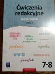 Ćwiczenia redakcyjne 7-8 język polski WSiP