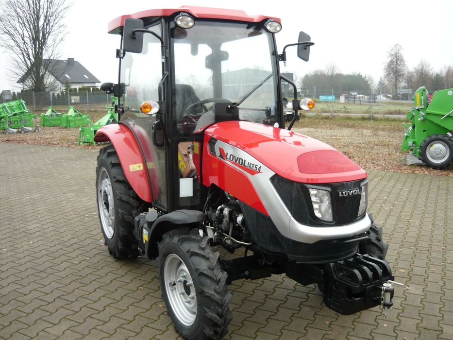 Ciągnik rolniczy komunalny Lovol M254 4x4 idealny do prac całorocznych