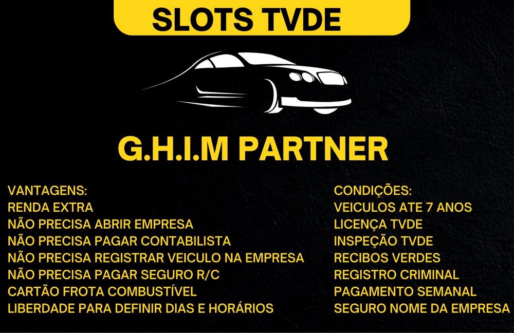 Slot TVDE (Uber e Bolt)