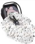 Kocyk–otulacz do fotelika Natura – Sepia Rose -Baby Steps