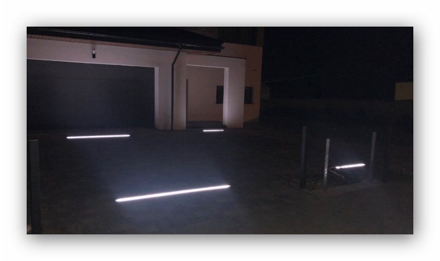 Listwa LED SOLID kostka bruk Parking Deptak Brama Ogród Rynek Na miarę